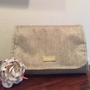Adrienne Vittadini Studio gold Travel Bag